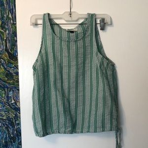 Pinstriped tank